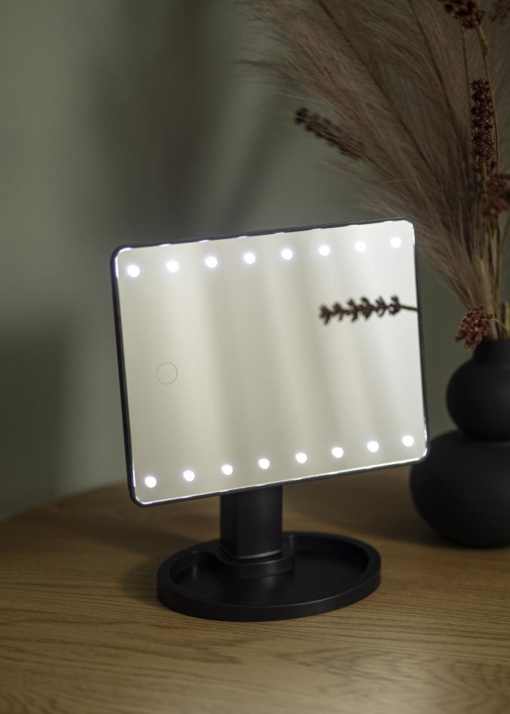 KAILA Meikkipeili Port Musta 17x22 cm