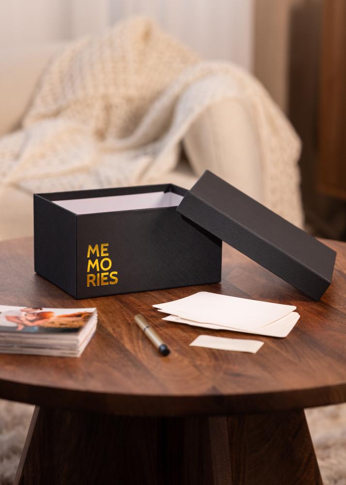 KAILA MEMORIES Valokuvakotelo (700 kuvaa 10x15 cm) - Musta