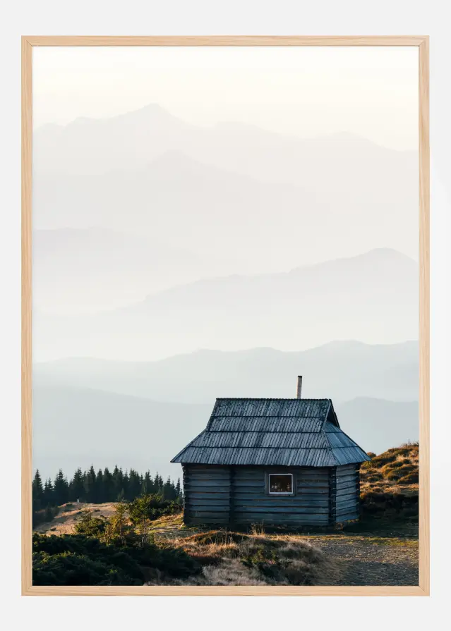 Lonely Cabin Juliste