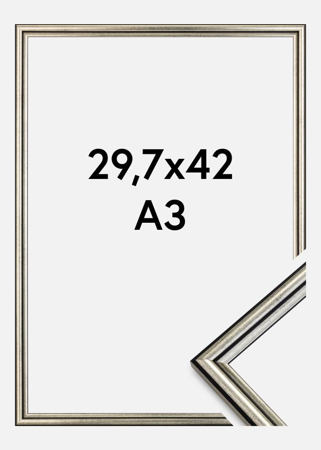 Kehys Horndal Hopeanvärinen 29,7x42 cm (A3)