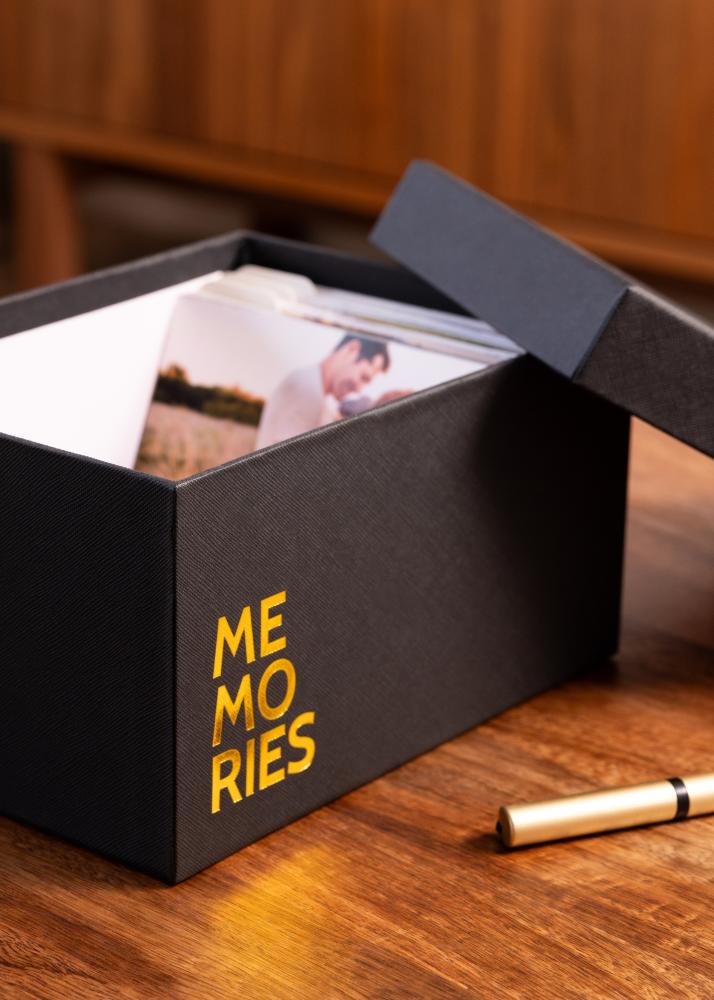 KAILA MEMORIES Valokuvakotelo (700 kuvaa 10x15 cm) - Musta