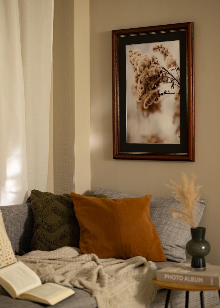 Kehys Old Retro 40x50 cm - Passepartout Musta 27x35 cm