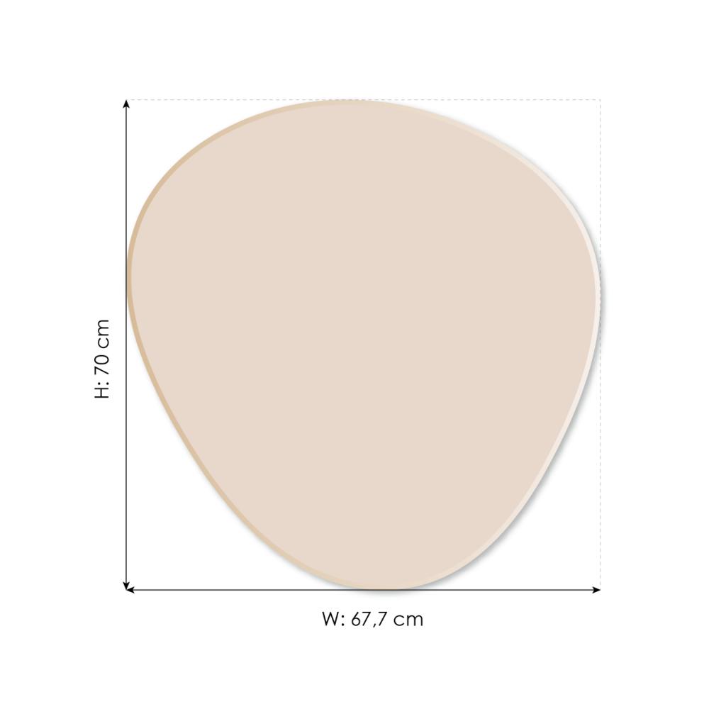 Peili Shape Rose Gold 68x70 cm