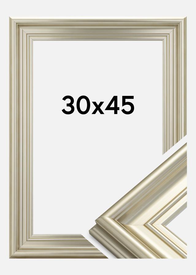 Kehys Mora Premium Hopeanvärinen 30x45 cm