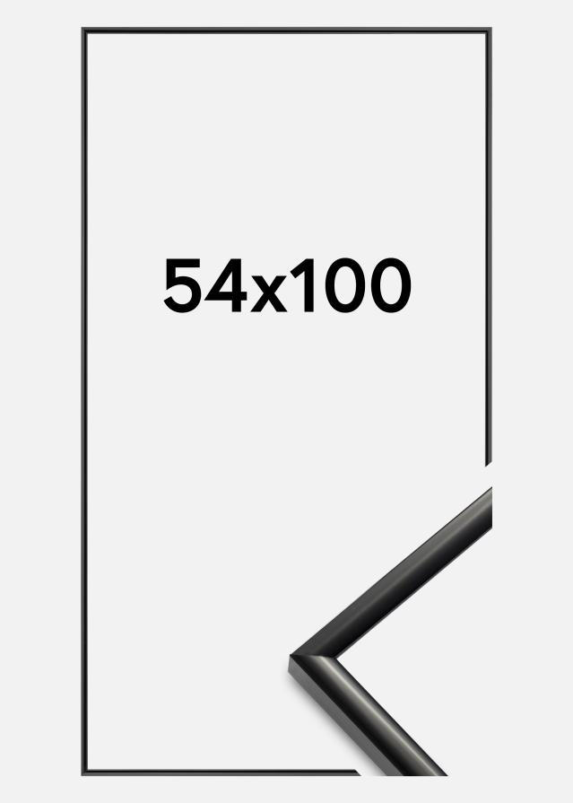 Kehys New Lifestyle Akryylilasi Musta 54x100 cm