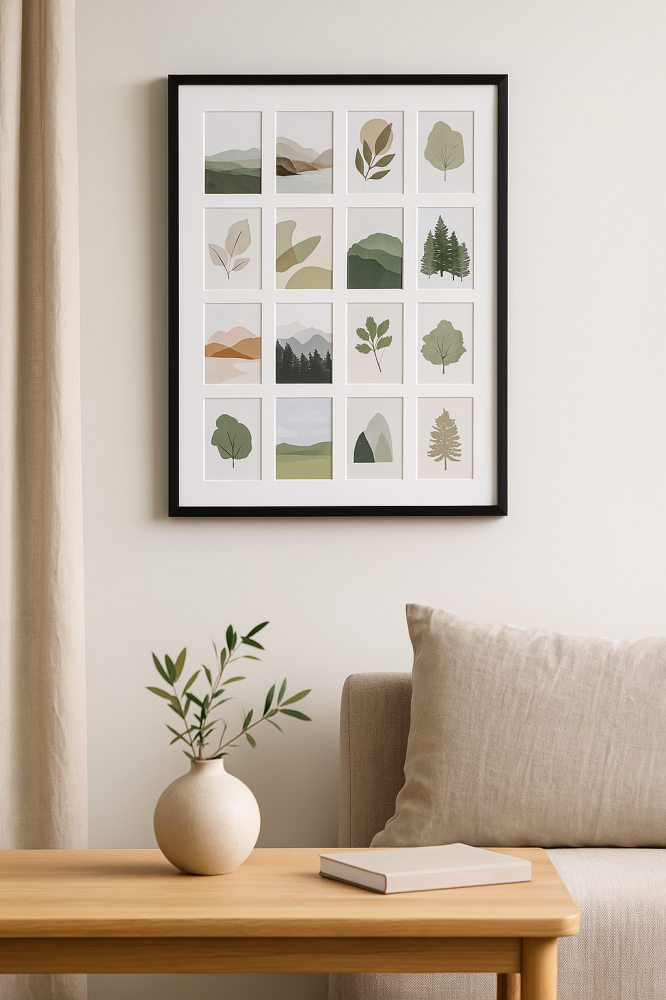 Black Wood - Kollaasi 16 kuvalle