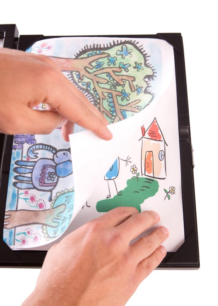 Piirustuskehys Little Davinci Musta A3