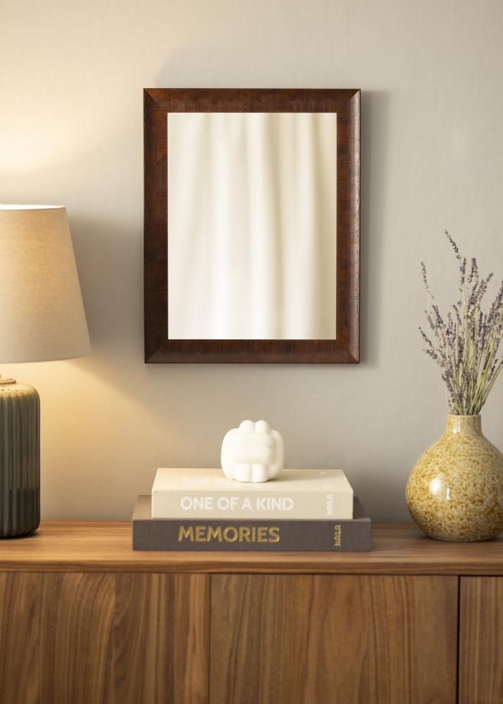 Peili Ribe Ruskea rotfanér - Omat mitat