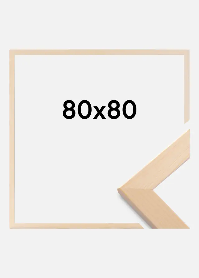 Kehys Trendline Akryylilasi Nature 80x80 cm