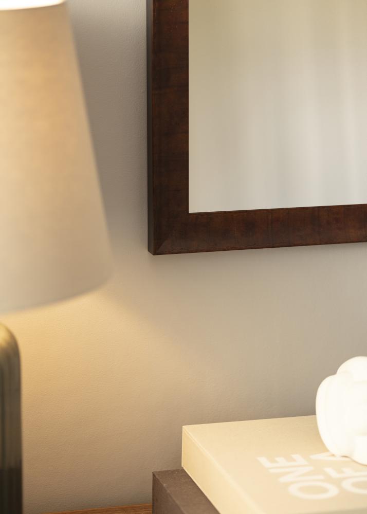 Peili Ribe Ruskea rotfanér - Omat mitat