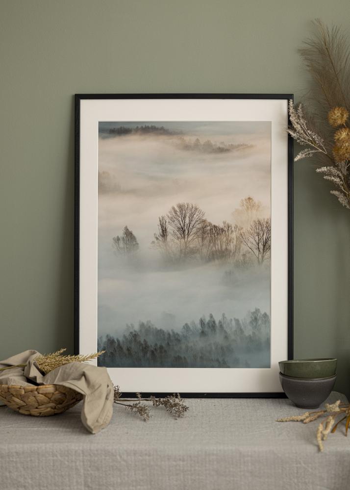 Kehys Kaspar Akryylilasi Musta 25x70 cm