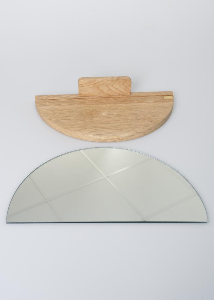 Peili Half Circle Shelf 25x40 cm