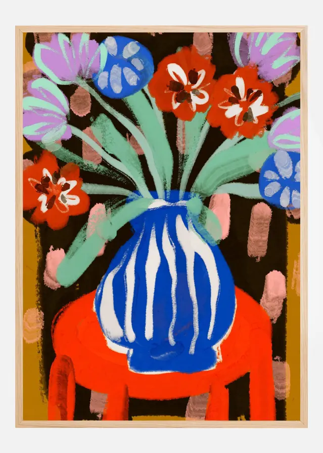 Floral still life no 2 Juliste