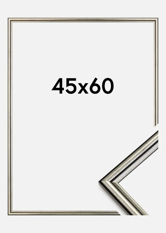 Kehys Horndal Akryylilasi Hopeanvärinen 45x60 cm