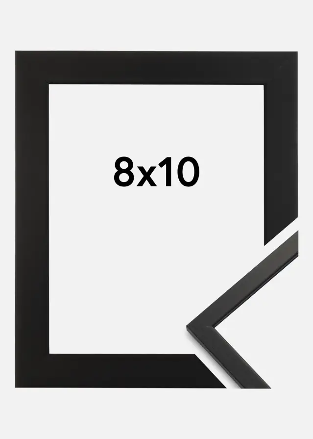 Kehys Edsbyn Akryylilasi Musta 8x10 cm