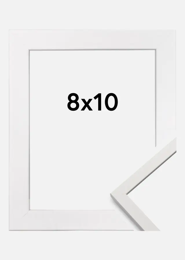 Kehys Edsbyn Akryylilasi Valkoinen 8x10 cm