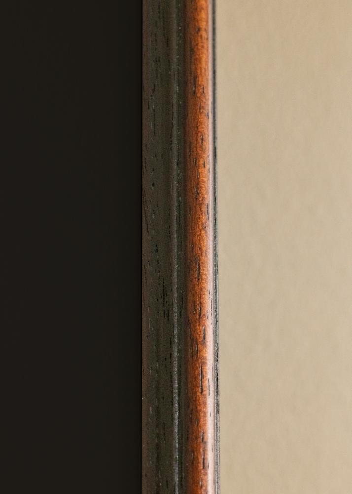 Kehys Horndal Saksanpähkinä 24x30 cm - Paspatuuri Musta 18x24 cm