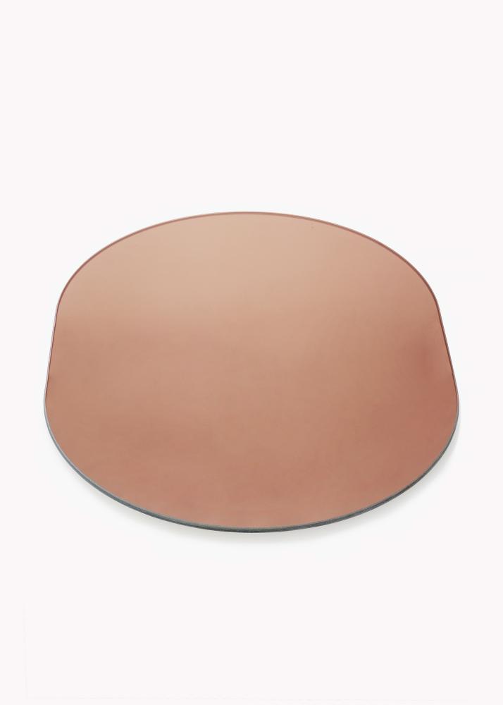 KAILA Peili Oval Rose Gold 50x70 cm