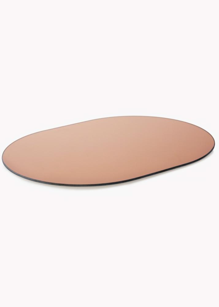 KAILA Peili Oval Rose Gold 50x70 cm