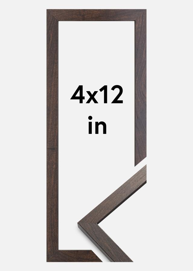 Kehys Trendy Akryylilasi Saksanpähkinä 4x12 inches (10,16x30,5 cm)