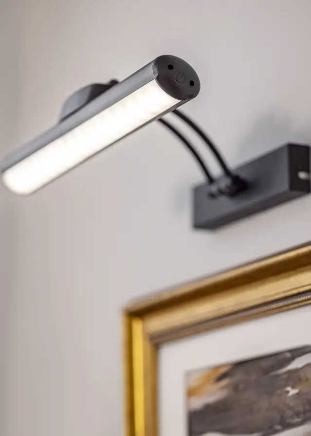 KAILA Luster Paristokäyttöinen Tauluvalaistus 32 cm - Musta