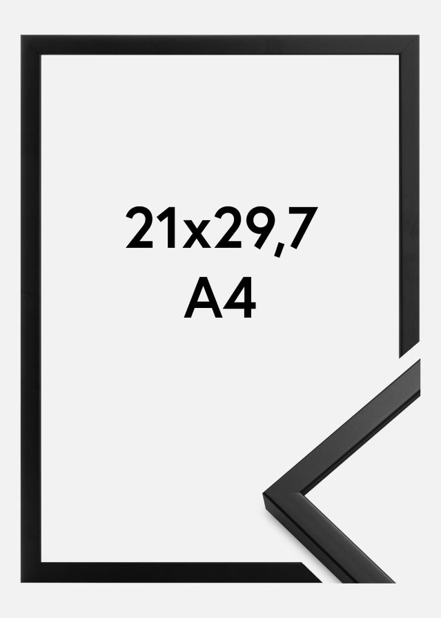 Kehys Oslo Akryylilasi Musta 21x29,7 cm (A4)