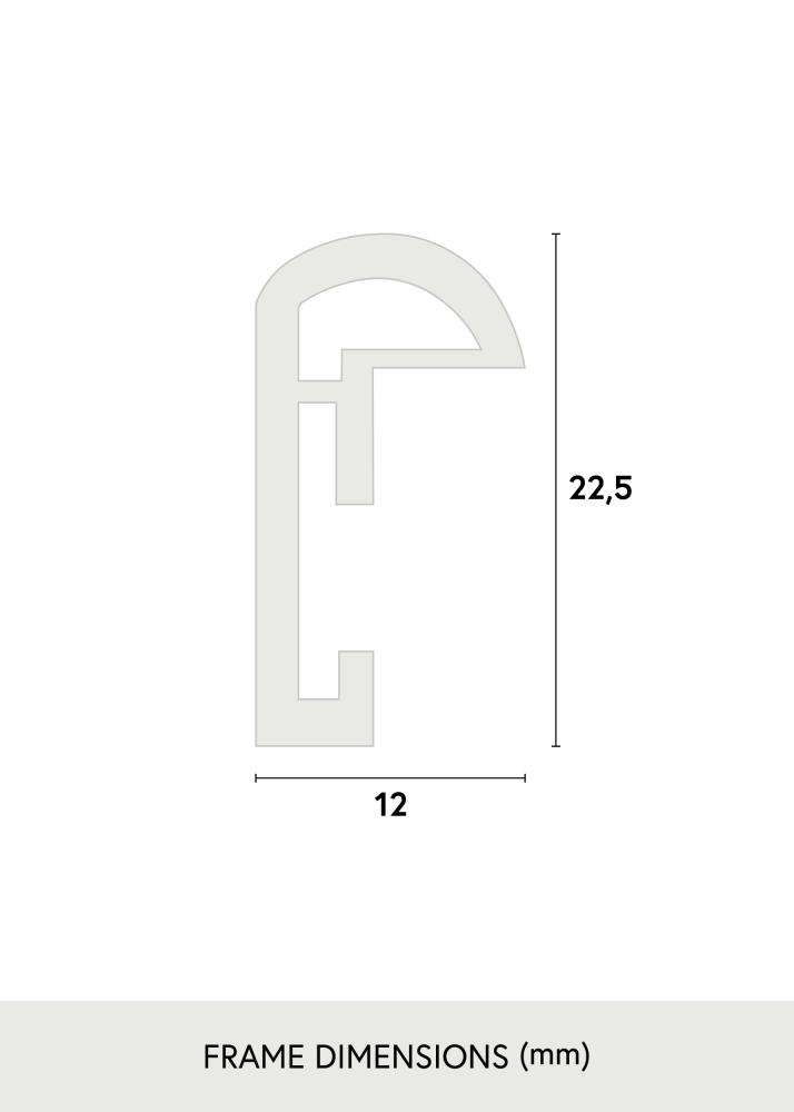 Galeria Kollaasikehys Akryylilasi Musta - 3 kuvalle (13x18 cm)