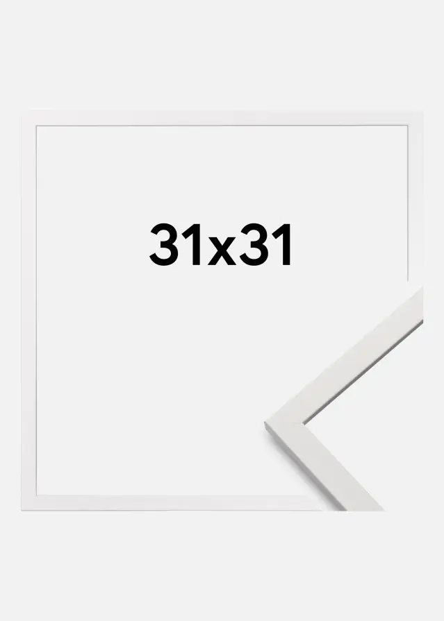 Kehys Edsbyn Akryylilasi Valkoinen 31x31 cm
