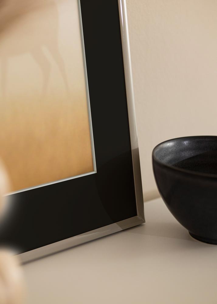 Kehys New Lifestyle Earth Grey 30x40 cm - Passepartout Musta 20x30 cm