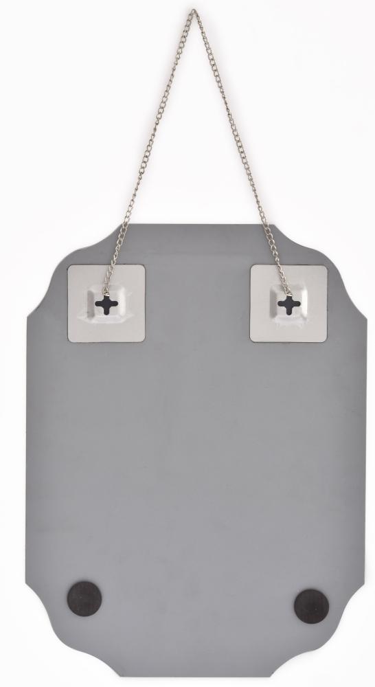 Peili Rectangular Vintage Bevelled Edge with Chain Hanger 30x40 cm