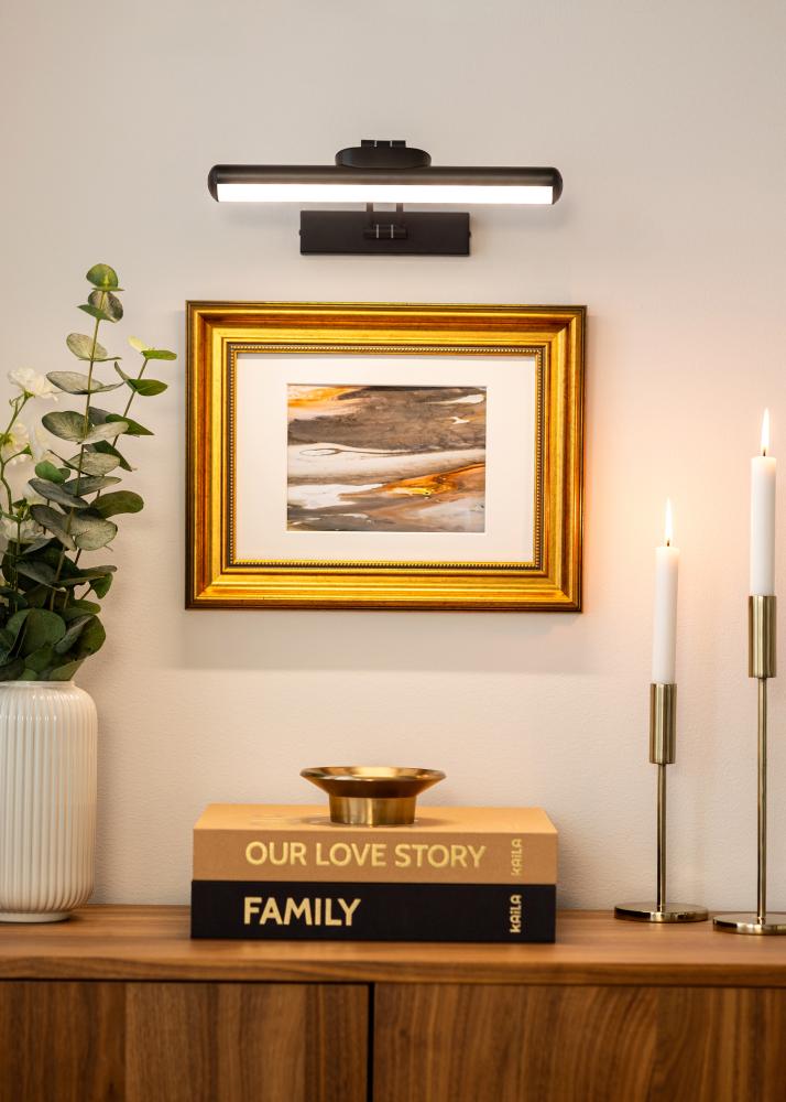 KAILA Luster Paristokäyttöinen Tauluvalaistus 32 cm - Musta