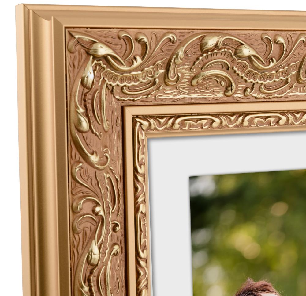 Kehys Gränna Kultainen/Kupari - Valinnainen koko