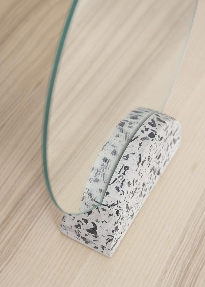 Pöytäpeili Terrazzo ll Valkoinen