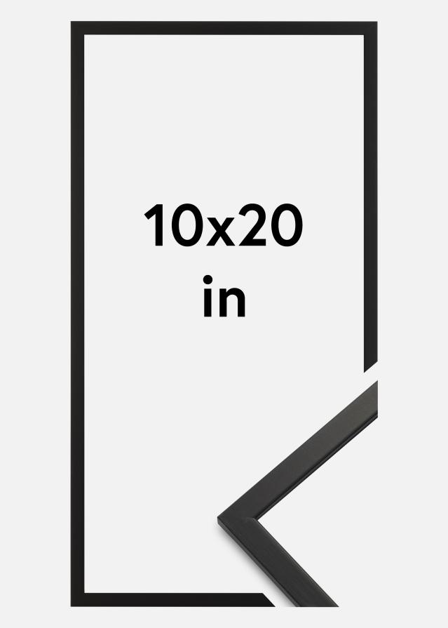 Kehys Edsbyn Akryylilasi Musta 10x20 inches (25,4x50,8 cm)
