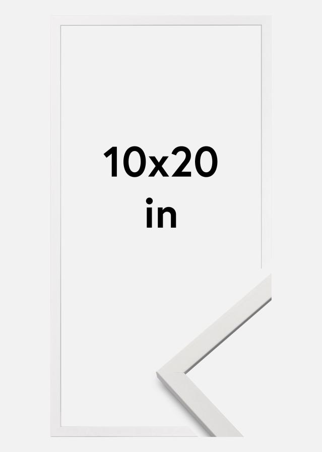 Kehys Edsbyn Akryylilasi Valkoinen 10x20 inches (25,4x50,8 cm)