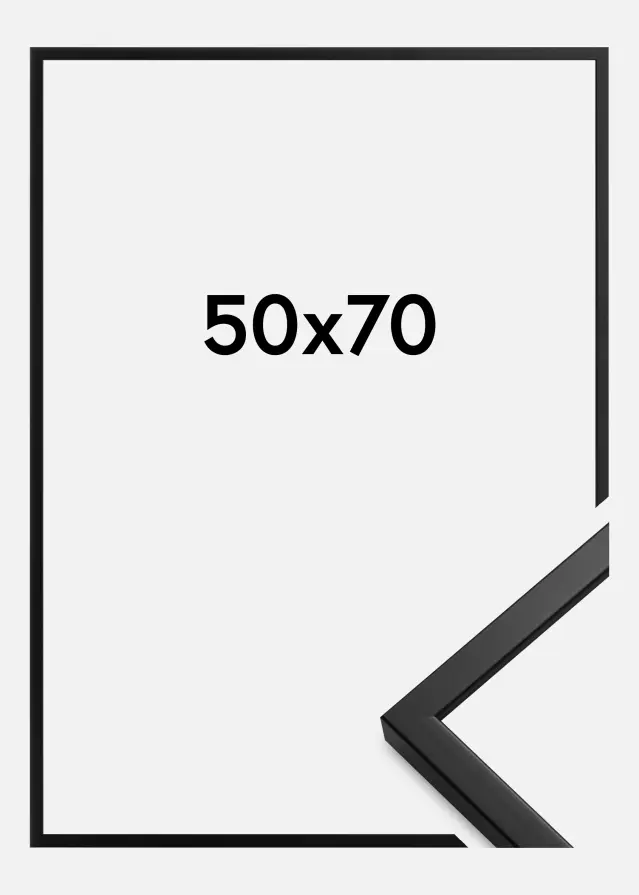 Kehys Oslo Akryylilasi Musta 50x70 cm