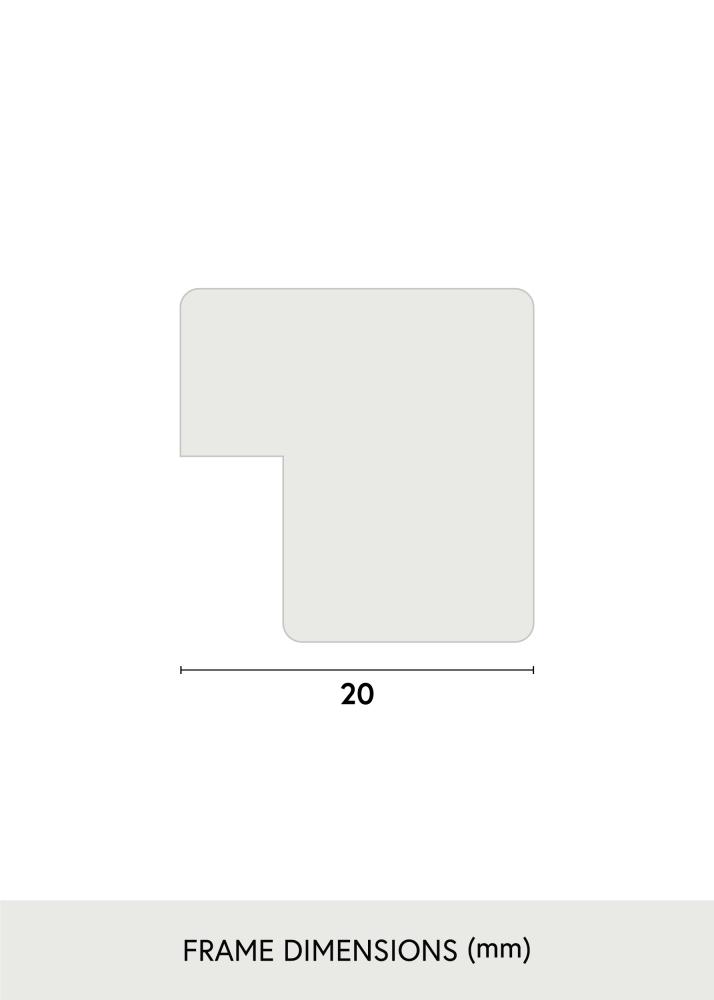 Peili Solid Oak 48x133 cm