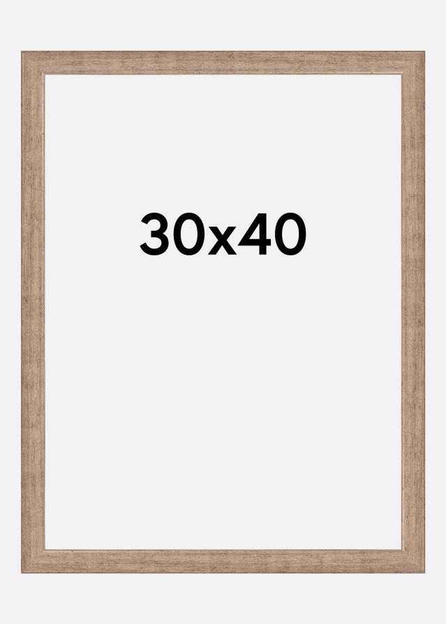 Kehys Liv Akryylilasi Harmaa 30x40 cm