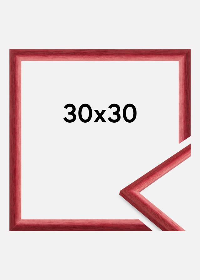 Kehys Cornwall Akryylilasi Tummanpunainen 30x30 cm