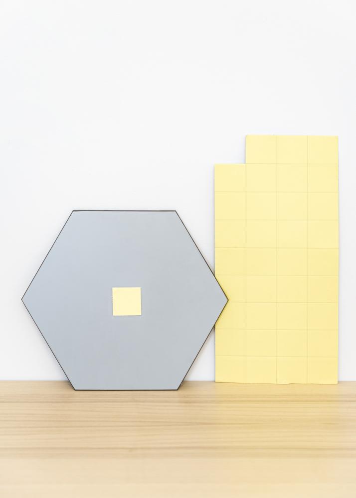KAILA Peili Hexagon 18x21 cm - 5-pakkaus