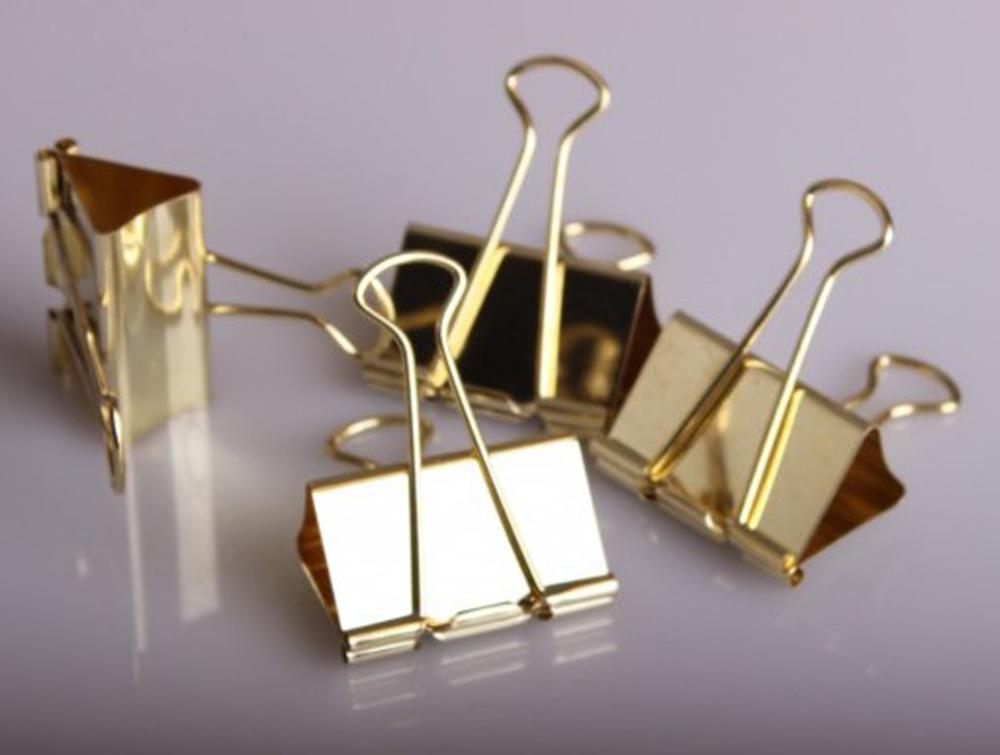 Julistepuristin 51 mm Kullanvärinen - 4 kpl