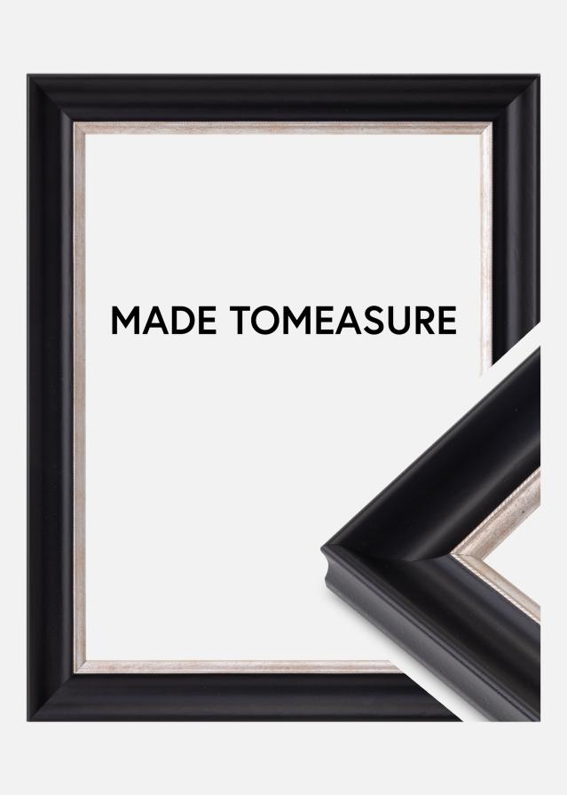 Kehys Åshammar Musta/Hopeanvärinen