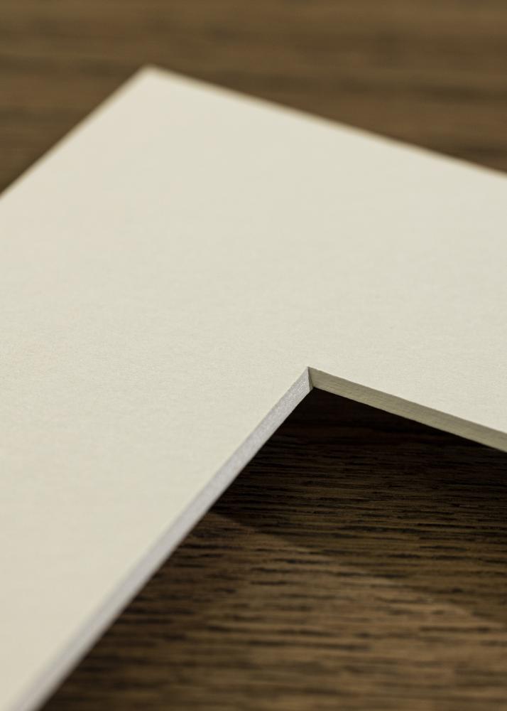 Paspatuuri Supervalkoinen (Valkoisella keskustalla) 50x50 cm (39x39 cm)