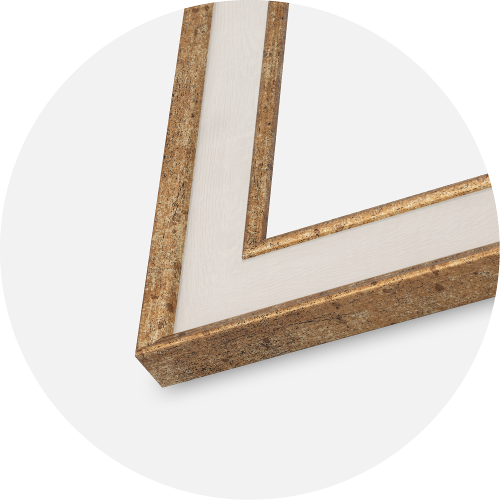 Kehys Dolly Akryylilasi Kulta 30x30 cm