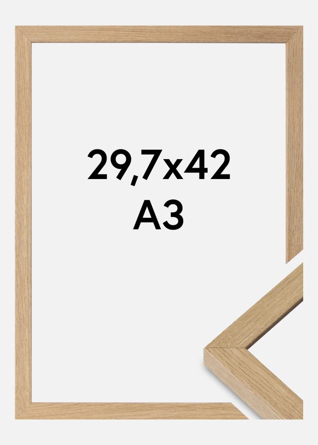 Kehys Hermes Akryylilasi Natural Oak 29,7x42 cm (A3)
