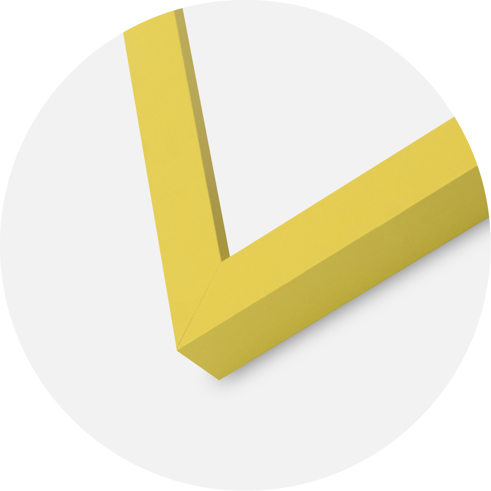 Kehys Selection Akryylilasi Yellow 59.4x84 cm (A1)