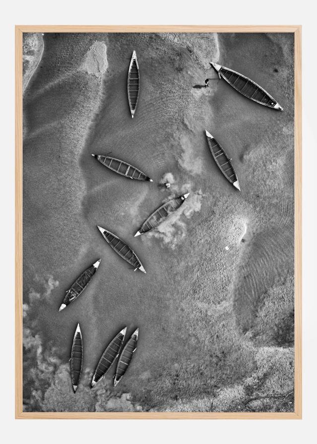 Boats and life Juliste