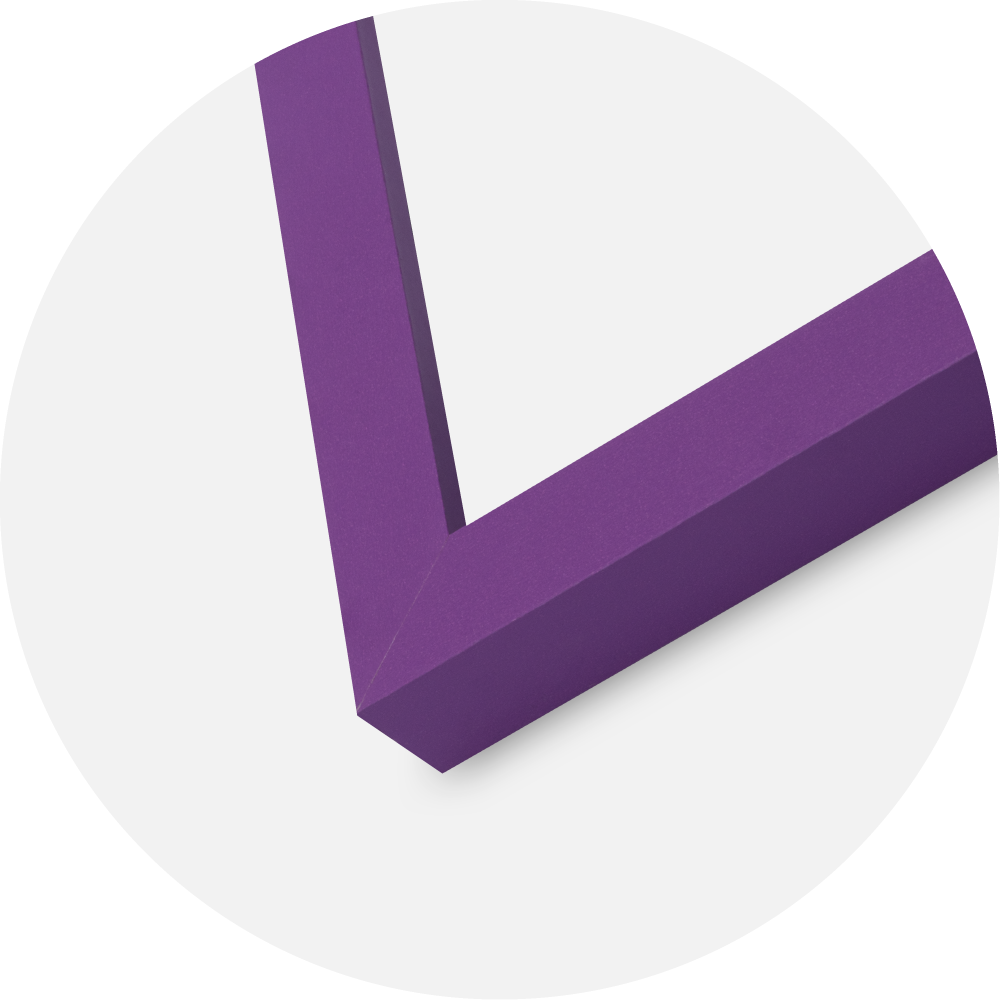 Kehys Selection Akryylilasi Deep Lilac 40x40 cm