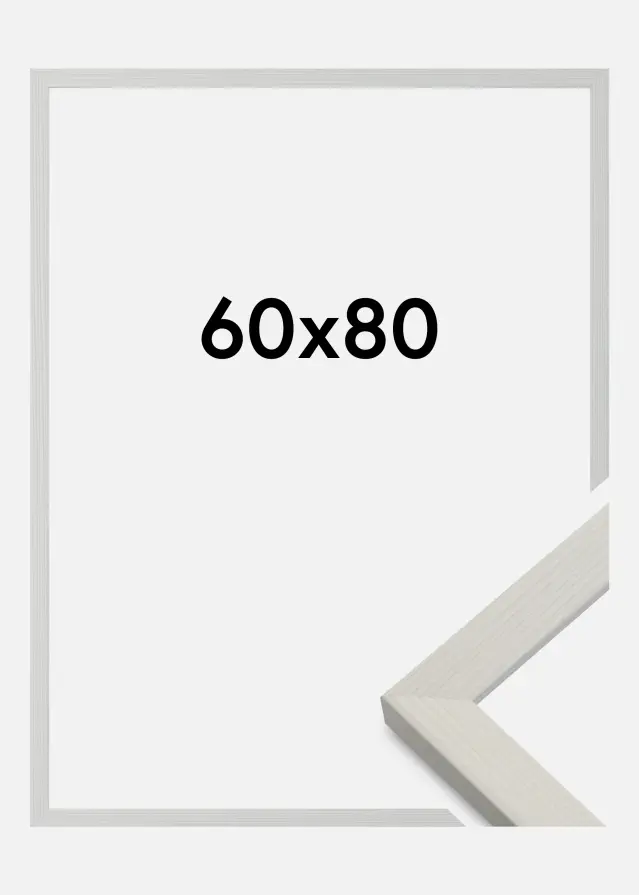 Kehys Fiorito Akryylilasi Valkoinen 60x80 cm