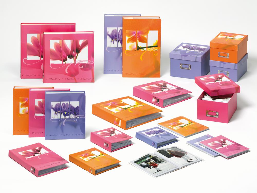 Flora Flipp Oranssi - 60 Bilder i 13x18 cm